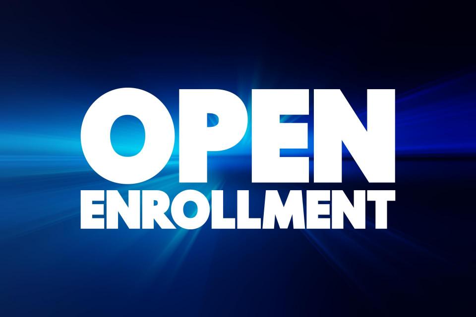 Open Enrollment Sign