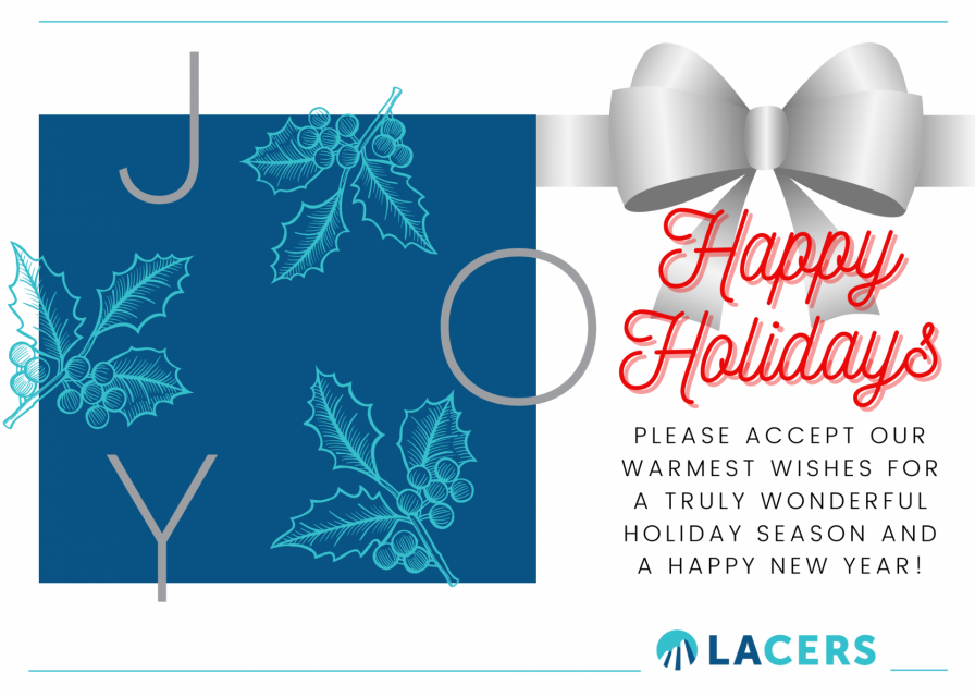 Holiday Card Image from LACERS